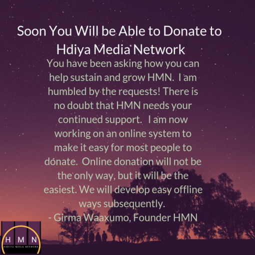 Soon You Will be Able to Donate to HMN