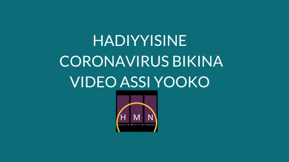 Cronovirus Message to the People Hadiya Ethiopia