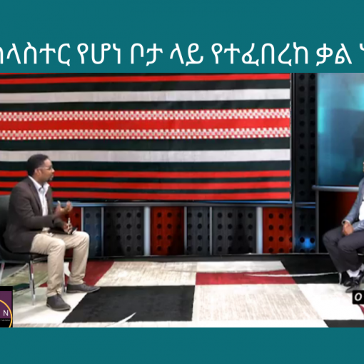 Ermias and Tsegaye Interview on HMN